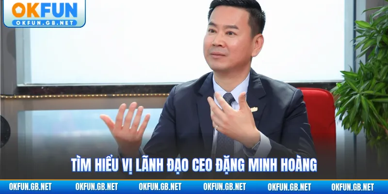 CEO 1 Tìm hiểu vị lãnh đạo CEO Đặng Minh Hoàng